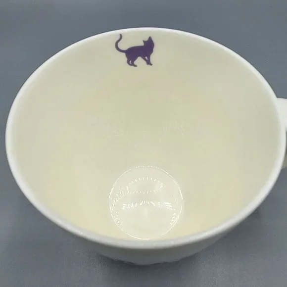 THL Crazy Cat Lady with purple and pink cat graphic coffee mug - Picture 6 of 6